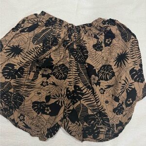 Tropical Print Women's Shorts